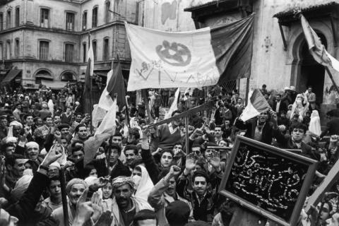 Protests during the Algerian War in 1961