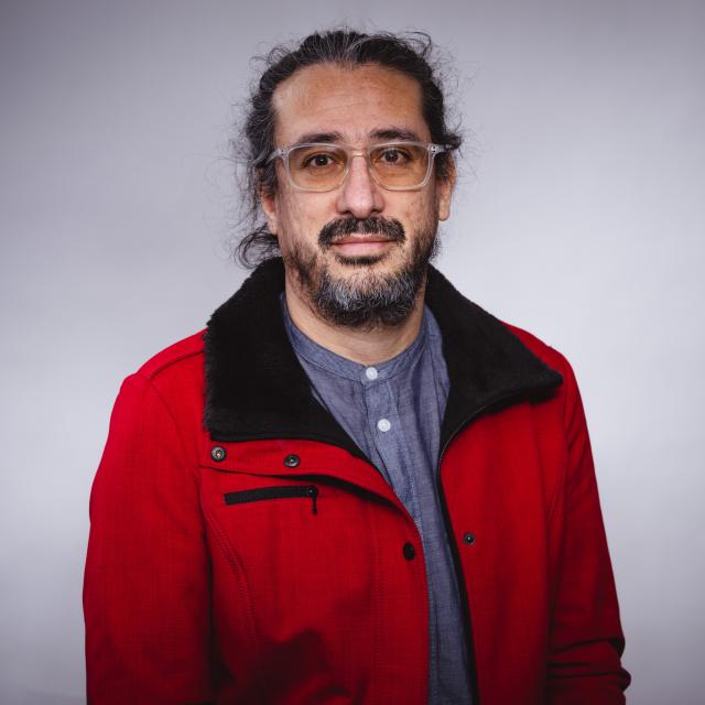 Portrait of Jaime Vargas-Luna, adjunct professor of Spanish and Hispanic Studies